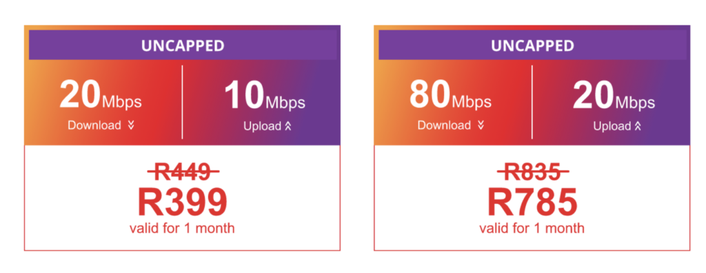 Octotel Prepaid Fibre - RSAWEB Shop