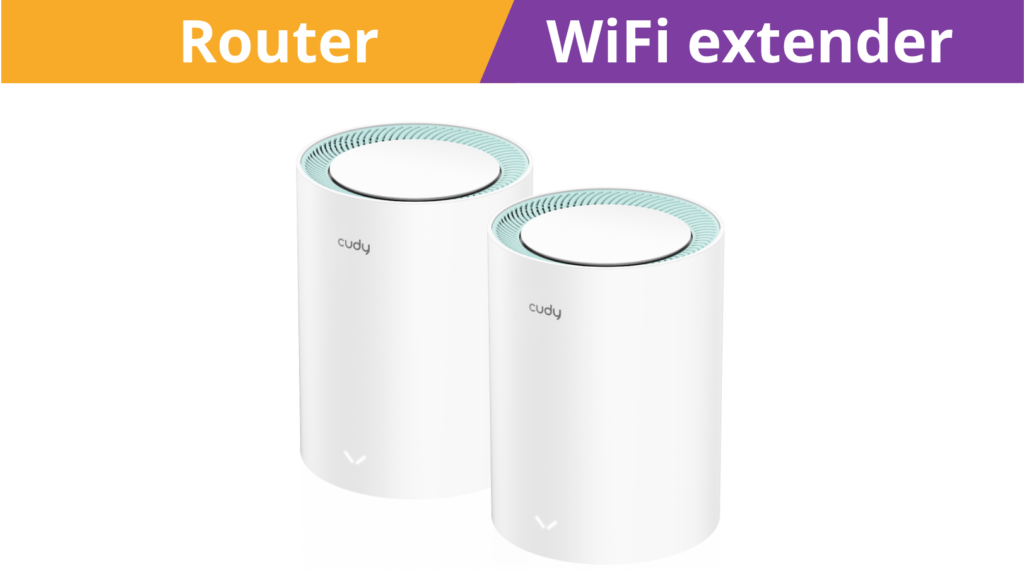 Cudy AC1200 Gigabit Mesh WiFi System M1300 2-pack