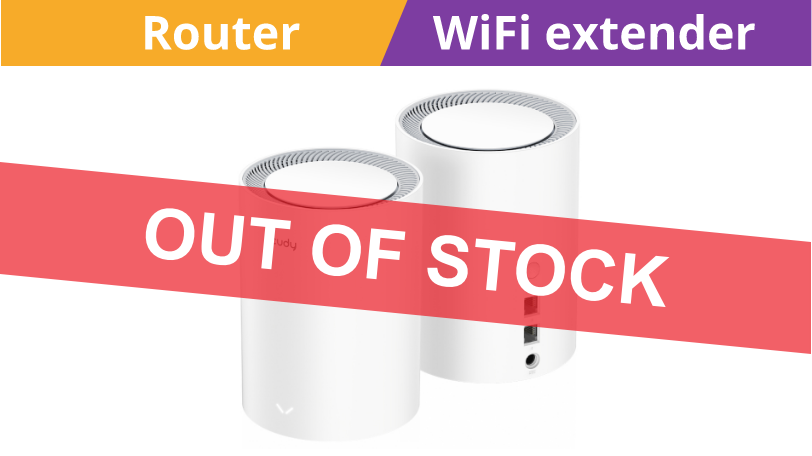 Cudy AX3000 Gigabit Mesh WiFi 6 System M3000 2-pack