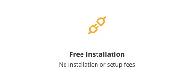Prepaid Fibre free installation