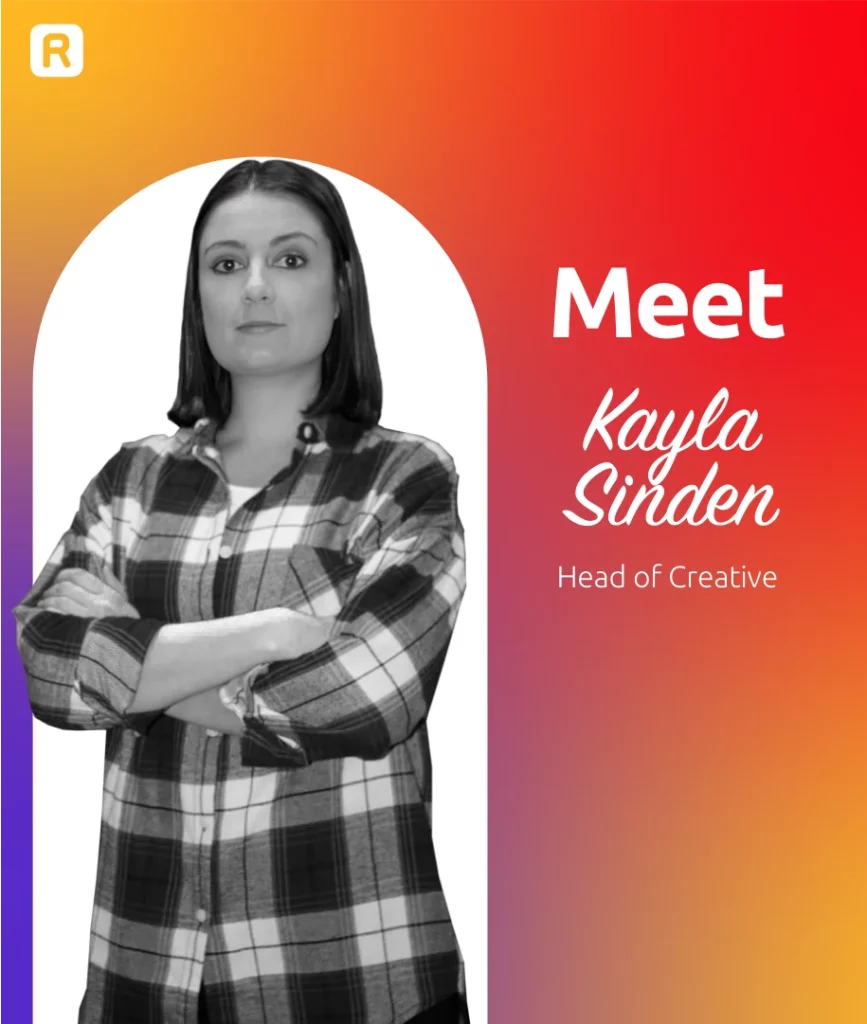 Kayla Sinden, Head of Creative at RSAWEB, IT Girl.