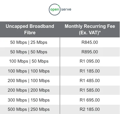 Openserve Fibre to the Business