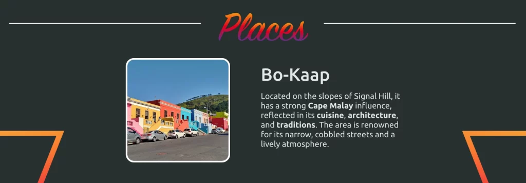 Bo-Kaap: The colourful heart of South African heritage.