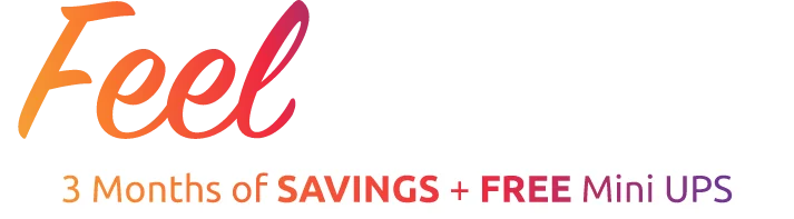 Feel the Fibre - 3 Months of savings + Free Mini UPS