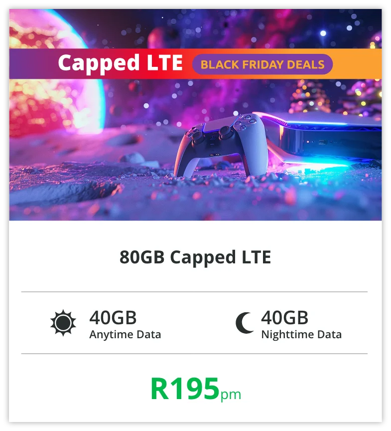 Capped LTE 80GB