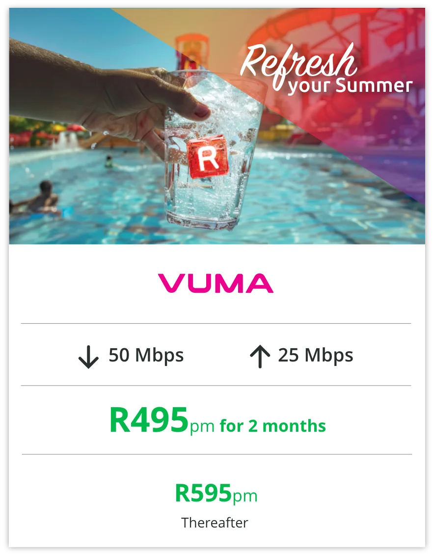 VUMA core 50-25 summer 2