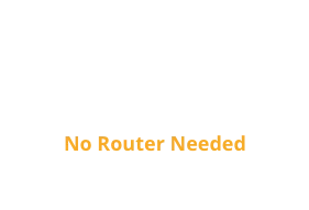 no router needed