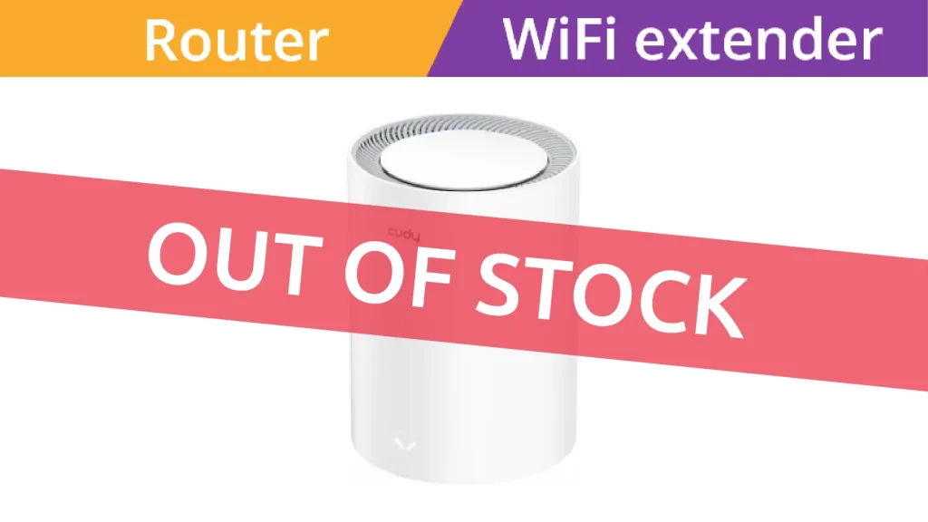 Cudy AX3000 Gigabit Mesh WiFi 6 System M3000 1-pack