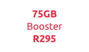75GB LTE Booster package for RSAWEB